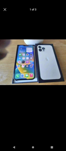 Iphone pro max 13 with accessories