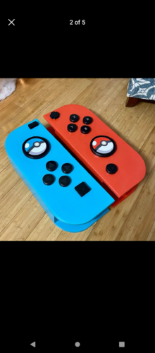 Nintendo switch joycon cabinet with extras